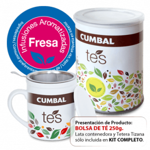 comprar té de fresa