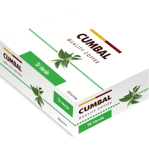 caja de te verde 100 unidades