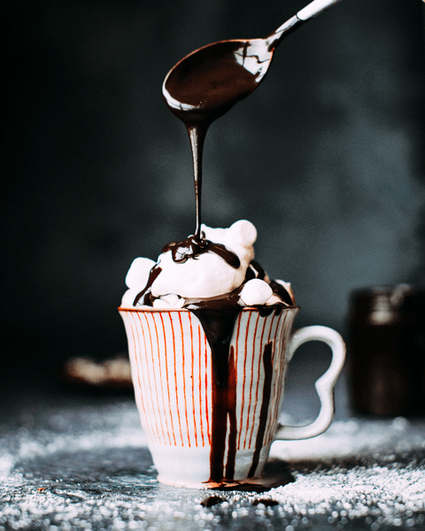 café con chocolate