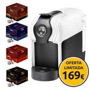Cafetera más cápsulas